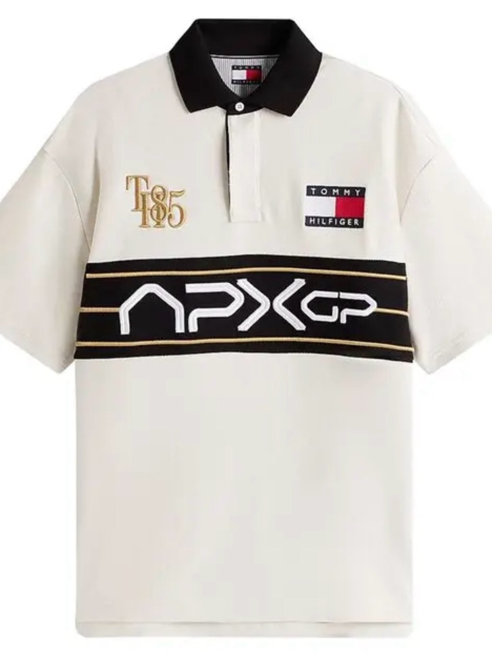 Tommy Hilfiger
F1 MOVIE RACE DAY GRAPHIC POLO | Polo shirt | ivory/black. Size M